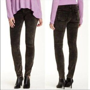 EILEEN FISHER Velvety Acid Wash Skinny Pants